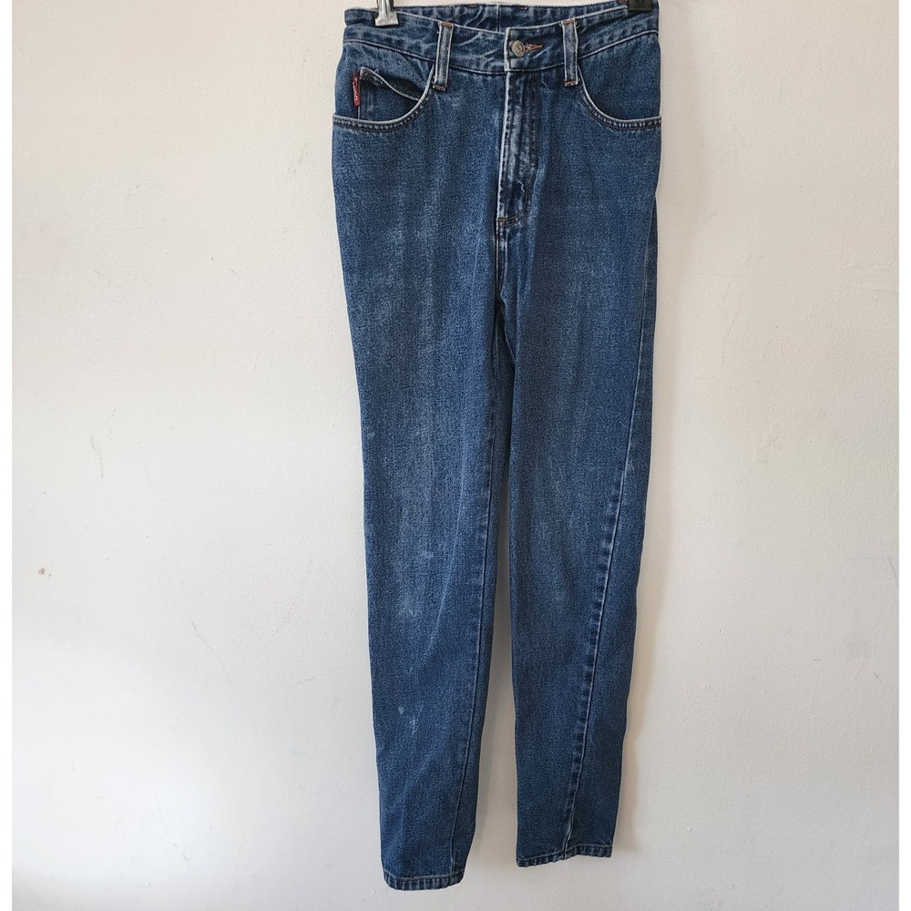 Vintage Bongo Denim Jeans High Waisted Tapered Leg Womens Size 1L